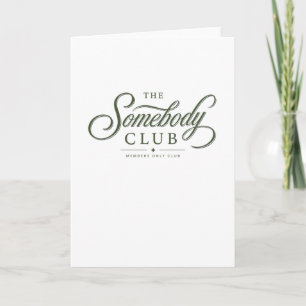 Introvert Homebody The Homebody Club Tee, Cosy Card