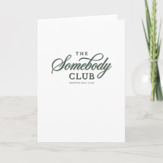Introvert Homebody The Homebody Club Tee, Cozy Card