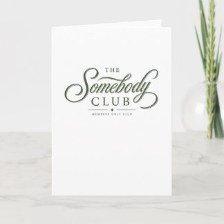 Introvert Homebody The Homebody Club Tee, Cozy Card