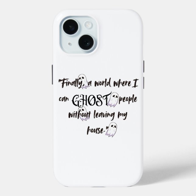Introvert iphone/ipad case (Back)