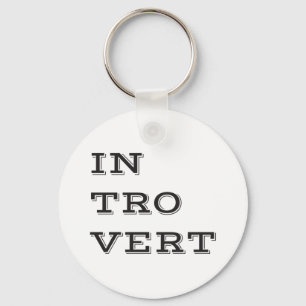 Introvert Keychain