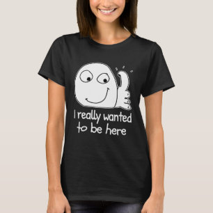 Introvert Meme internal screaming Thumbs Up Dank M T-Shirt