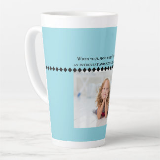 Introvert Meme Latte Mug