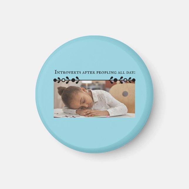 Introvert Meme Magnet (Front)