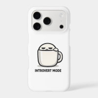 Introvert Mode On - Cute Tired Character Coffee Mu