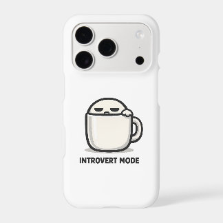 Introvert Mode On - Cute Tired Character Coffee Mu