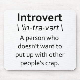 Introvert Mouse Mat
