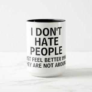 Introvert People Funny Quote Mug