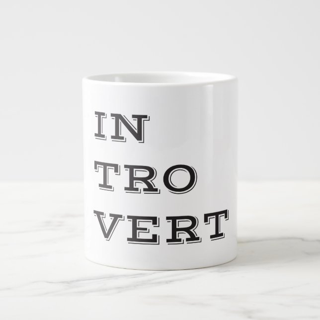 Introvert Speciality Mug (Front)