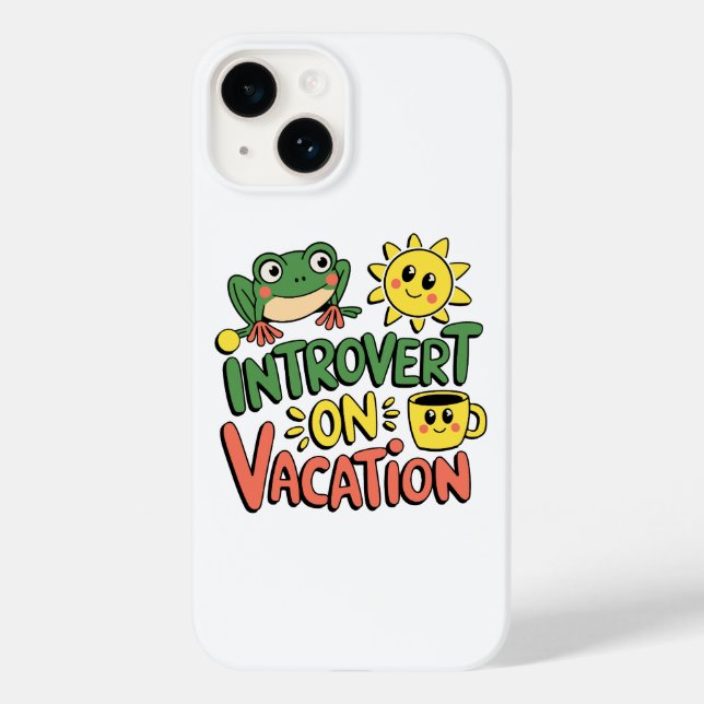 Introvert Sunshine Break Case-Mate iPhone Case (Back)