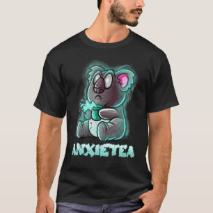 Introvert Tea  Nerd Koala Bear Geek Tea Cup Book R T-Shirt
