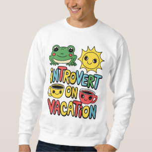 Introvert Vacation Mode Men's Sweatshirt