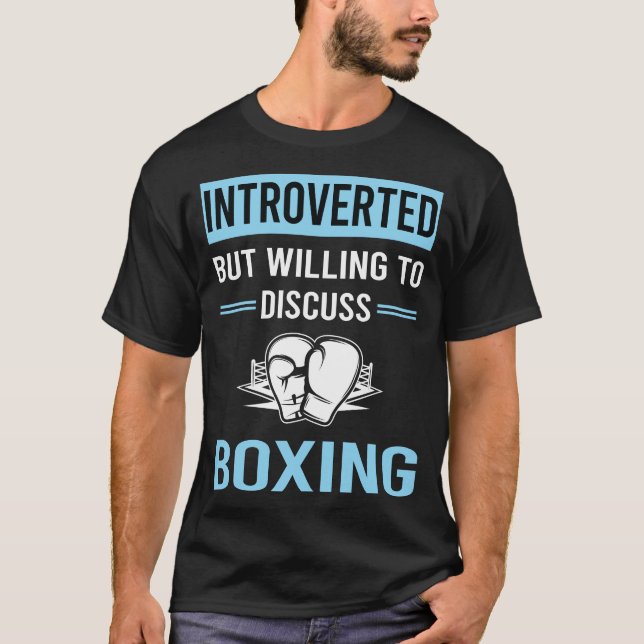 Introverted Boxing T-Shirt (Front)