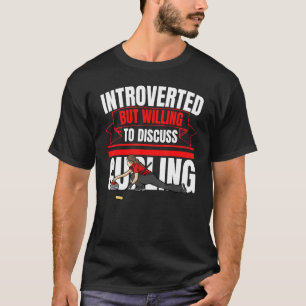 Introverted But Willing To Discuss Curling Anti T-Shirt