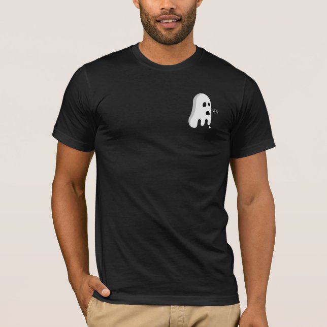 Introverted ghost ,Ghost of tiredness,broken heart T-Shirt (Front)