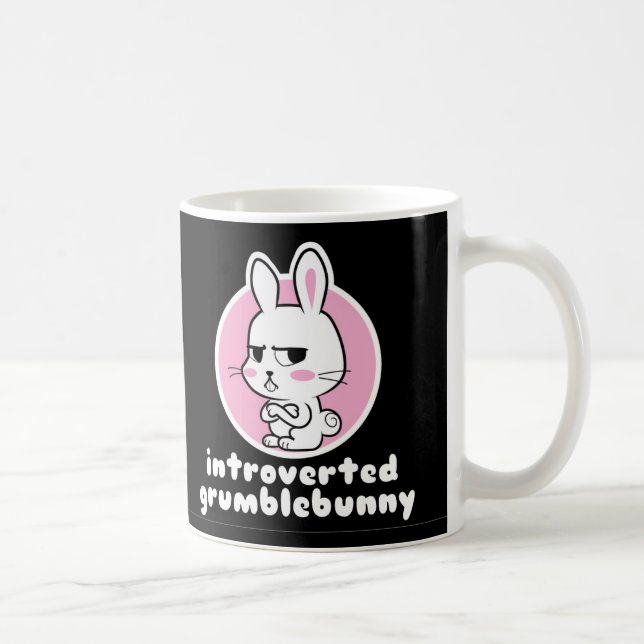 Introverted Grumblebunny Mug (Right)