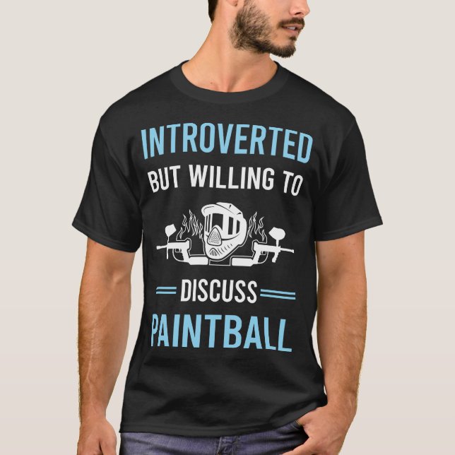 Introverted Paintball T-Shirt (Front)