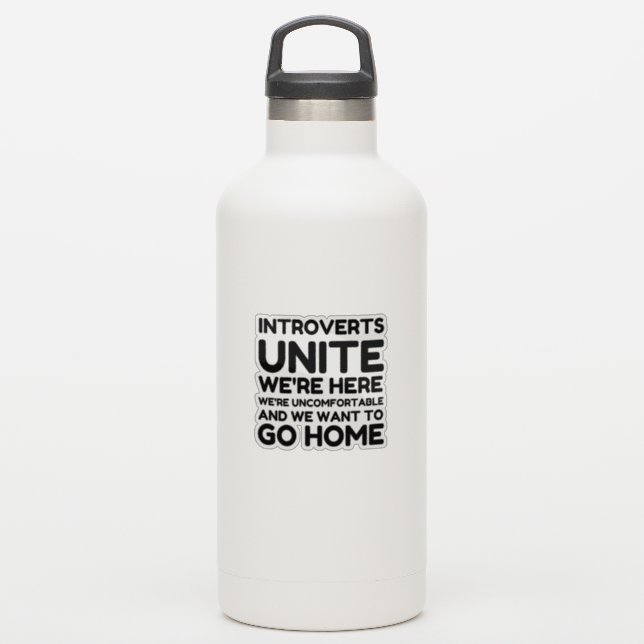 Introverts Unite (Waterbottle)