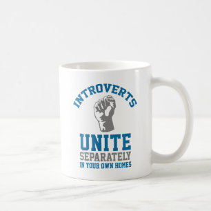 Introverts Unite Coffee Mug