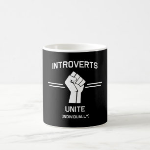 Introverts Unite (Individually) Coffee Mug