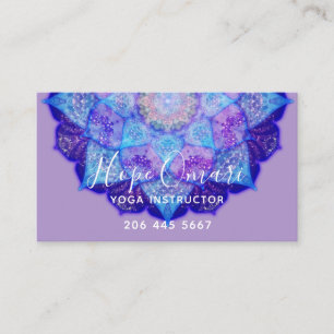 Intuition Mandala Business Card