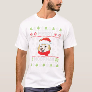 Inu Dog Noel Costume Snow T-Shirt