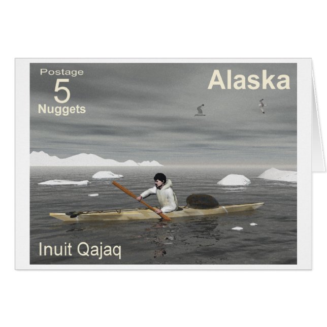 Inuit Kayak (Front Horizontal)