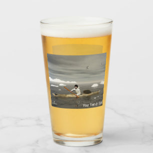 Inuit Kayak - Sepia Glass