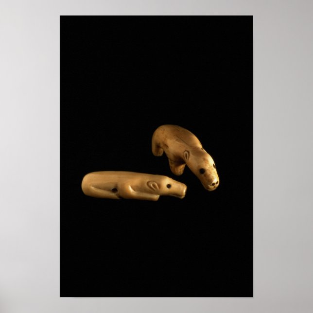 Inuit polar bears, 14th - 15th century poster (Front)