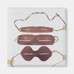 Inuit sun/snow 'glasses' magnet