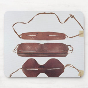 Inuit sun/snow 'glasses' mouse mat