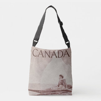 Inuk and Kayak  Tote - Cross-Body Bag