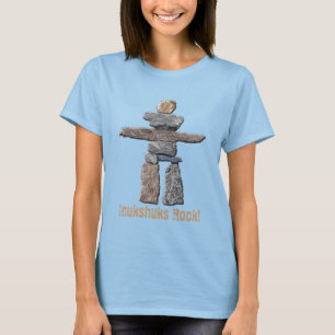 Inukshuk Haida Stones Fun Native American T-Shirt
