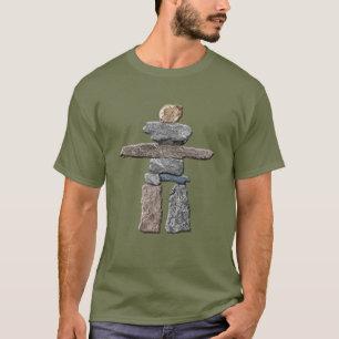 Inukshuk Inuit Stones Native American T-Shirt