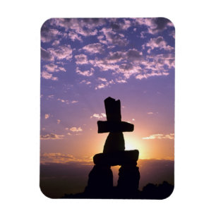 Inukshuk Northwest Territories, Canada Magnet
