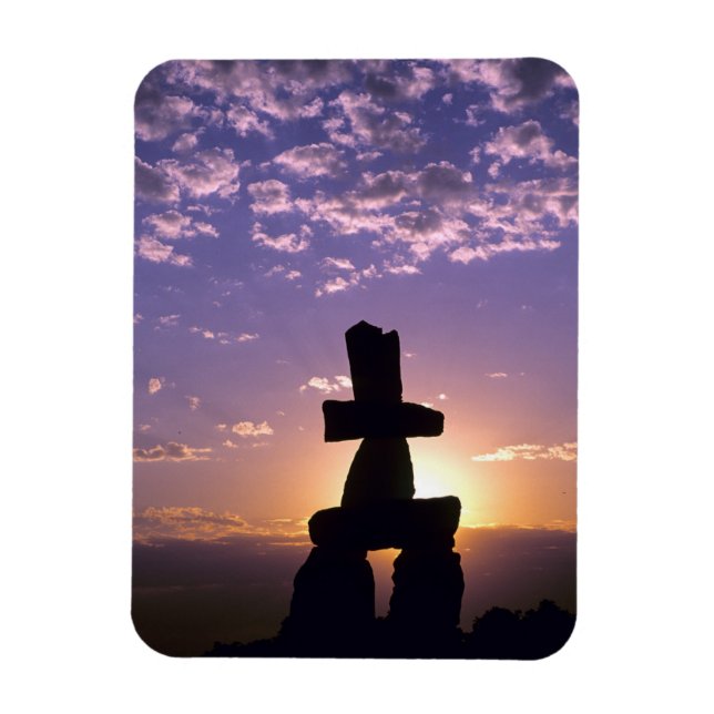 Inukshuk Northwest Territories, Canada Magnet (Vertical)
