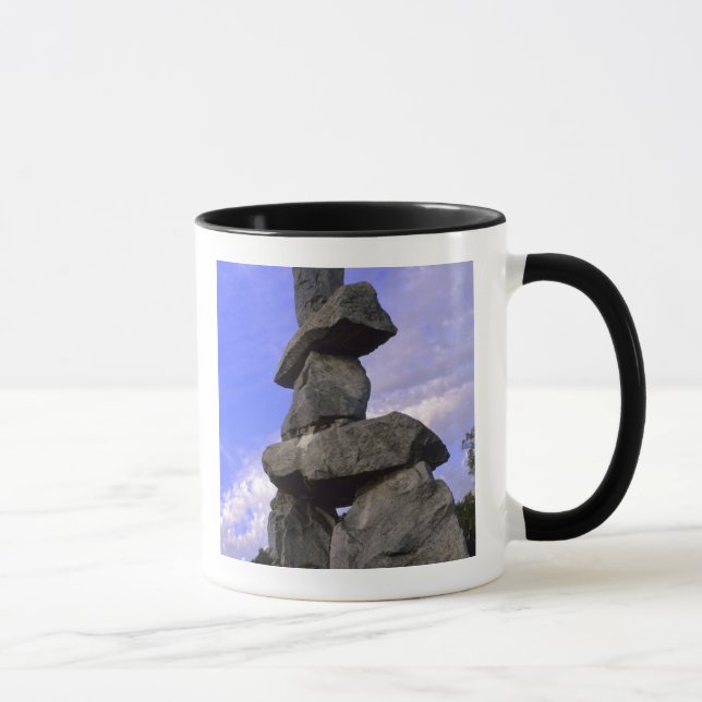 Inukshuk, Northwest Territories, Canada Mug (Right)