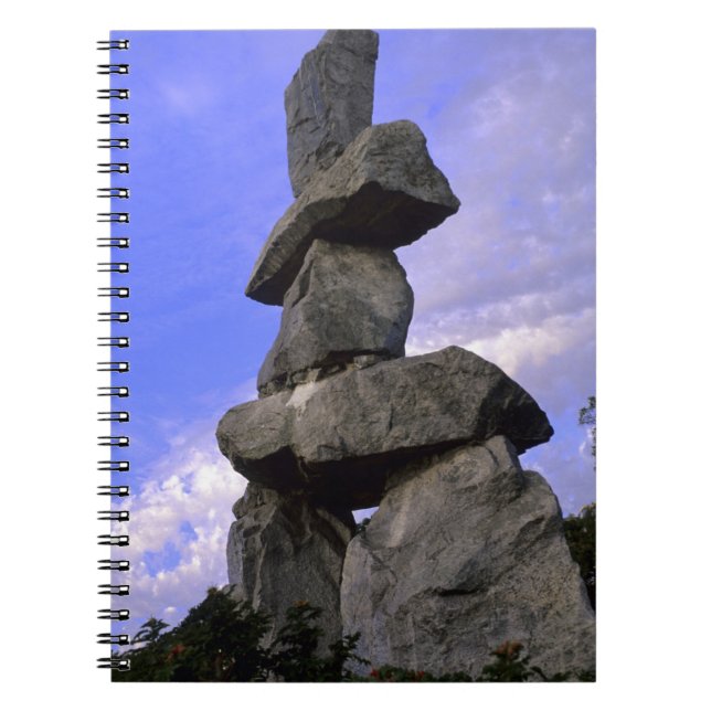Inukshuk, Northwest Territories, Canada Notebook (Front)