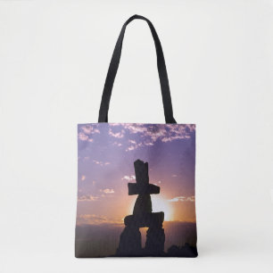 Inukshuk Northwest Territories, Canada Tote Bag