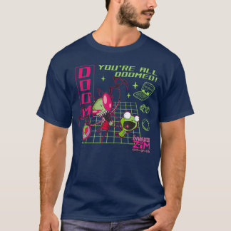 Invader Zim Youre All Doomed Y2K Cartoon family T-Shirt