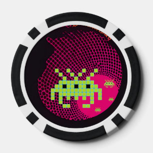 Invading Space Kings Poker Chips