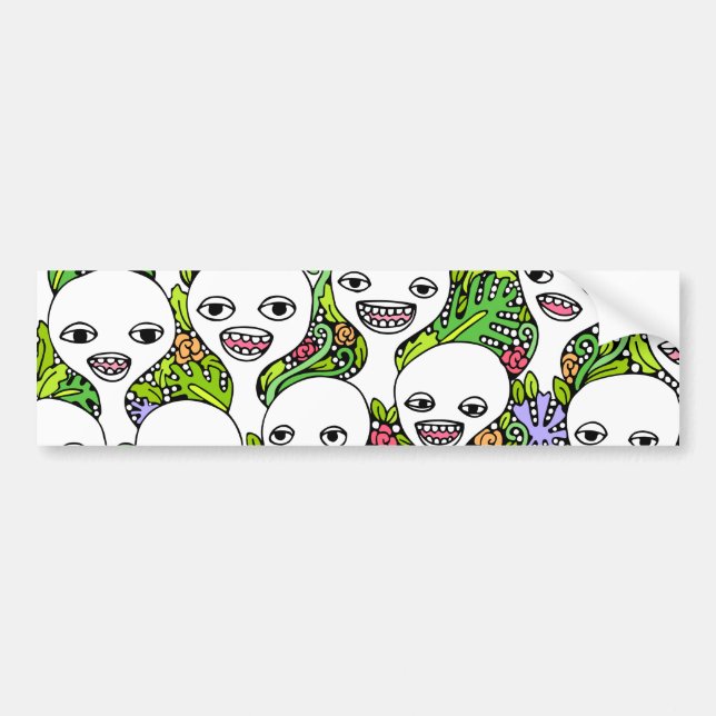 INVASION BUMPER STICKER (Front)