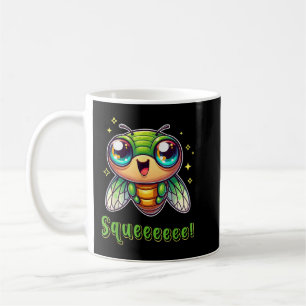 Invasion Emergence Swarm Brood XIII XIX Cicada Sq Coffee Mug