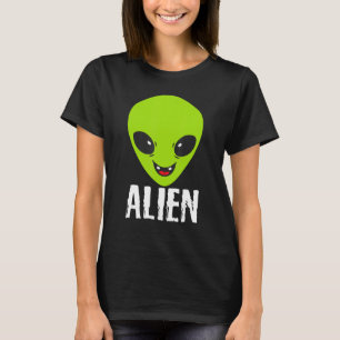Invasion Flying Saucer Abduction Crop Universe Ali T-Shirt
