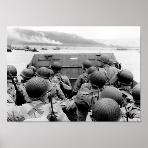 Invasion of Normandy - June 6, 1944 Poster