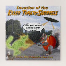 Invasion of the Killer Tomato Squirrels