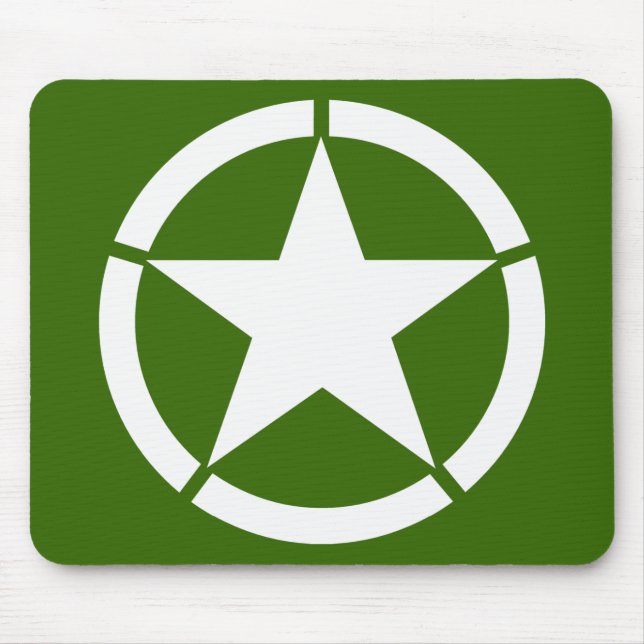 Invasion Star Mouse Mat (Front)
