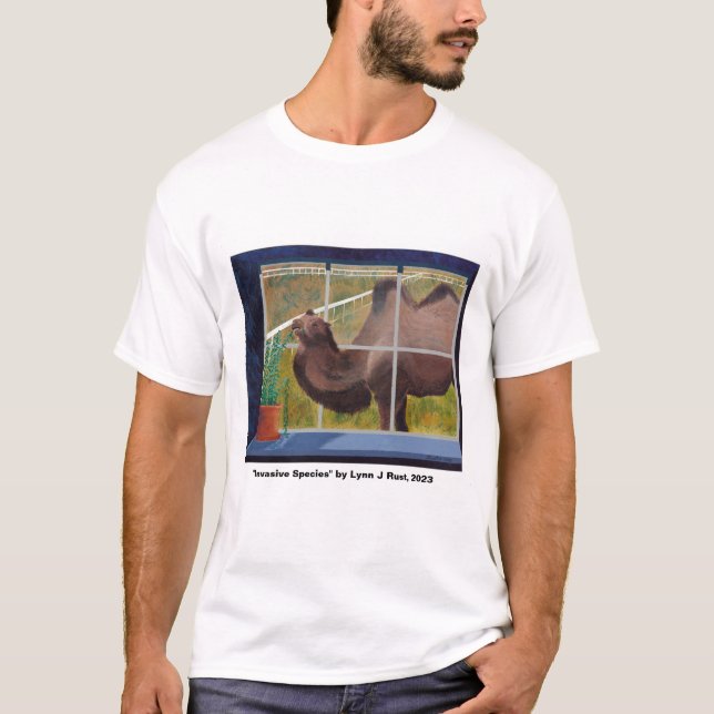 "Invasive Species" art T-Shirt (Front)