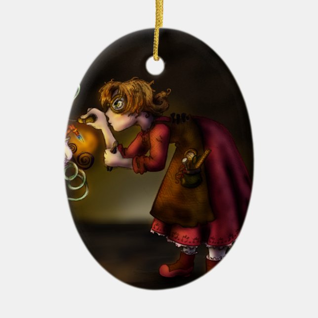 Inventor Ceramic Tree Decoration (Front)