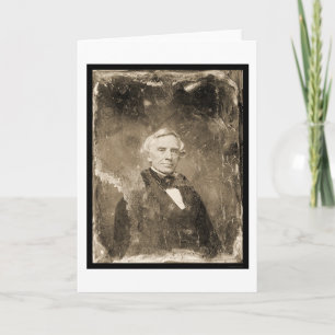 Inventor Samuel Morse Daguerreotype 1854 Card